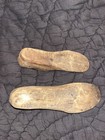 2  Antique Vintage Hand Carved Wooden Feet shoe Molds