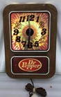 Dr Pepper Kaleidoscope Light Vintage Clock Nlg049930 Read Description
