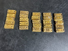 Brass Stamping Numbers 100 Pieces Miscellaneous Hobby Craft