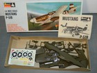 Vintage Monogram P-51b Mustang Wwii Airplane Model Kit 1 4  Pa136 Free Ship