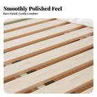 Rollable Slat Foundation Breathable Design Interlinked Bed Slats Improves