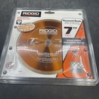 Ridgid 7 Inch Diamond Water Saw Blade For Glass Or Mosaic Tile Gt70p  pack Of 2 