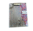 Dylan   s Candy Bar Candy Sprinkle Beads Acrylic Clipboard And Pencil Pouch Nwt