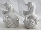Lot Of 5 Miniature Vintage Collectible Figurines Porcelain Horses Unicorns  