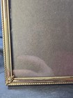Vintage Gold Plated Metal Picture Frame Ornate 8x10 Inch Bead Rope Design