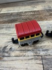 Vintage Geotrax Red Roof Coach   Luggage Car 2003 Mattel  Pacific Chief Train