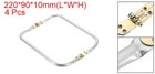 4pcs Metal Purse Frame 9  Rectangle Frame Kiss Lock Bag Frame Hardware