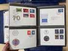 Switzerland First Day Covers 160 In 2 Albums  z962