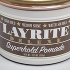 Layrite Deluxe Hair Superhold Pomade 4 25 Oz High Hold Med Shine Water Soluble