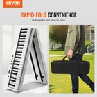 88 Key Folding Keyboard Piano Portable Foldable Piano Bluetooth Midi White