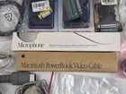 Vintage Apple Cables  Accessories  Ac Adapters  Screws  Microphones   More Lot