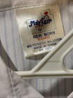 Vintage Mayfair Baby Boy 2pc Diaper Set  Newborn 0-6mths Astronaut Space 80s-90s