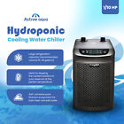 Active Aqua Hydroponic Water Chiller Cooling System With Remote Control  Black