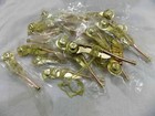 Lot Of 20 Pcs Brass Nautical Copper Boatswain 5  Whistle W Chain Bosun Call Pipe