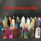 Wholesale Natural Quartz Tower Crystal Obelisk Point Wand Reiki Healing Minerals