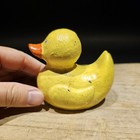 Antique Vintage Style Cast Iron Duck Duckling