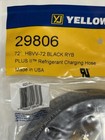 Yellow Jacket 29806 Plus Ii 3 Pack 1 4    Charging Hoses Compact Valve End 