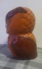 Vintage Cast Iron Owl Bank - Painted  Great For Avid Owl Collection