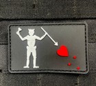 Blackbeard Pirate Navy Seal Devgru Pvc Tactical Morale Patch Hook Loop