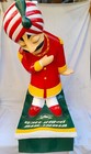 Vintage Old Dacorative Fiber Glass Mascot Air India Maharaja Memorabilia  a