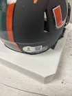 Carson Beck Miami Hurricanes Signed Riddell Speed Alt Black Mini Helmet Beckett
