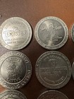 Lot Of  12 Casino Gaming Tokens  1 Las Vegas dunes harrahs aladdin lucky Lucy   s