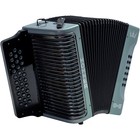 Hohner Corona C-ii Fbbeb Accordion Silver Rainbow