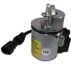 New Switch Fuel Shut Off Solenoid For Deutz Skid Steer Bobcat With Harness Plug