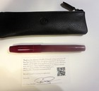 Franklin Christoph Sweet Maroon   Vintage Green Fountain Pen Model  46
