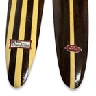 Vintage Style Mini Wooden Surfboards Lot Of 2     6    Surf D  cor W  Applied Logos