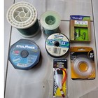 Fishing Tackle Lot Mustad Treble Hooks Tsunami Jig Shakespeare Fishing Line A6
