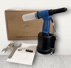 Fichfoye Heavy Duty Pneumatic Rivet Gun 3500 Lbf Rivet Gun Set Air Riveter Kit