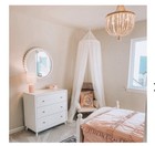 Pottery Barn Kids Pearl Canopy Ivory Tulle Hanging Bed Playroom Decor