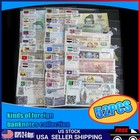 Variety Of 52 Different Foreign Banknotes Mixed World Paper Money Currency Lot