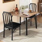 3 Piece Dining Table Set For 2 Home Dinette Table Kitchen Table And 2 Chairs New