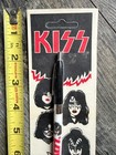 Kiss Pen Wallace Gene Simmons Sealed Mint Unpunched Card Vintage Kiss Aucoin