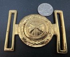 Fireman Firefighter Fire      Department Vintage Tongue 2-piece Belt Buckle
