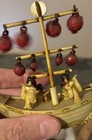 Vintage Celluloid Japanese Small Shop   Geishas 