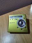 Sony Mz-r700 Md Walkman Recorder Green Tested Working Minidisc Player