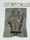 1960 s Vtg Christmas Standing Santa Claus Single Tin Chocolate Candy Mold Mould