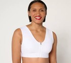 Tommie Copper   Women s Shoulder Support Compression Bra With Zipper Xl No Tag