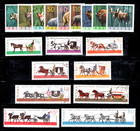 Poland  Polska Sc 1298 1386  1965 Group Of 50  Stamps   One Sheet Mnh Og used