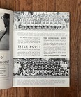 Vintage 1960 Nescac College Football Game Program - Wesleyan   Amherst