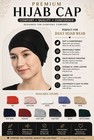 5 Pcs Muslim Headscarf Inner Hijab Caps Islamic Under-scarf tie-back Hijab Caps