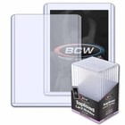 Case  500  Bcw 197-pt 3x4 5mm Thick Card Top Loader Topload Sport trading gaming