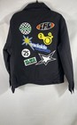 Dickies Men s Black Quilted Bellagio Fountain Club Racing Jacket Sz L