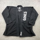 Mkc 6one5 Sumner   Bjj Gi Jacket A0l Skull Patch Co Pearl Weave Black Jiu Jitsu