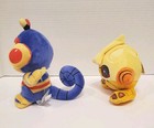 Neopets Robot Jubjub   Mynci Plush Lot Series 6 Jakks Pacific 2008 P75