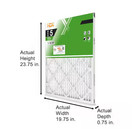 Hdx 20x24x1 Air Filter Merv 8 Pleated Furnace Ac Hvac Fpr 5 3-pack Replacement