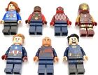 Set Of 7  Lego Marvel Avengers Advent Calendar Minifigures Spider-man Captain  
